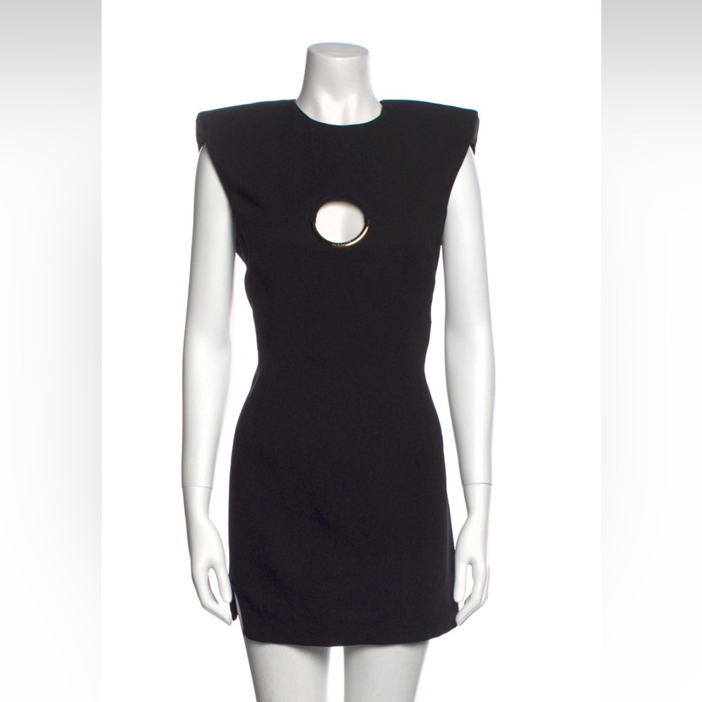 Versace Black Mini Dress